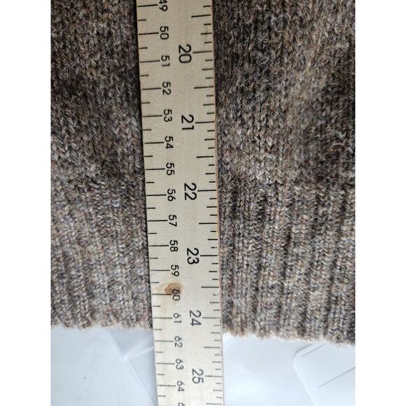 Mcgregor Men Sweater Brown Design XLarge Wool Blend Vintage 80’s Long Sleeve USA - Picture 4 of 5